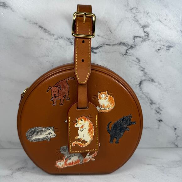 Louis Vuitton Catogram Bag Boite Chapeau Hat Box Cat Grace Coddington LV Ltd Ed. - Picture 7 of 16